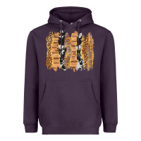 Plum western brushstrokes Heavyweight Hoodie - AdoDesignShop