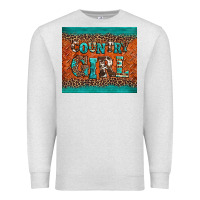 Oatmeal Heather country girl Premium Sweatshirt - BarkalooDesign