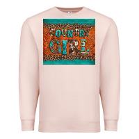 Pale Pink country girl Premium Sweatshirt - BarkalooDesign
