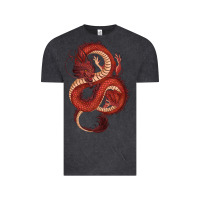 Vintage Black red dragon Vintage Tee - RanaPortraitStore