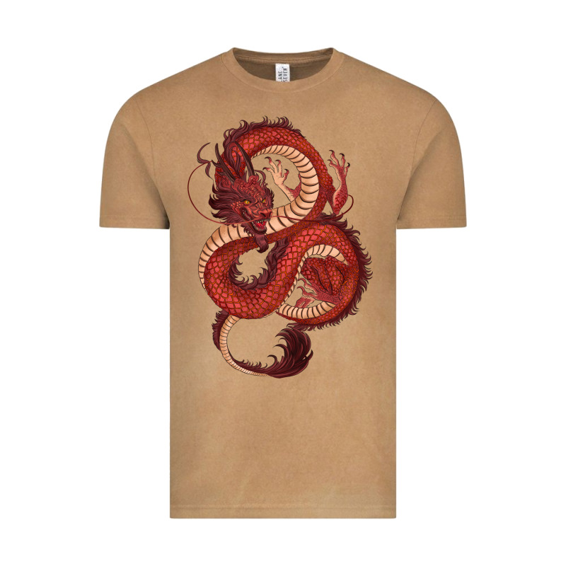 Red Dragon Vintage Tee by RanaPortraitStore | Teevron