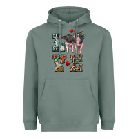 Sage love baby pigs Heavyweight Hoodie - Artiststas