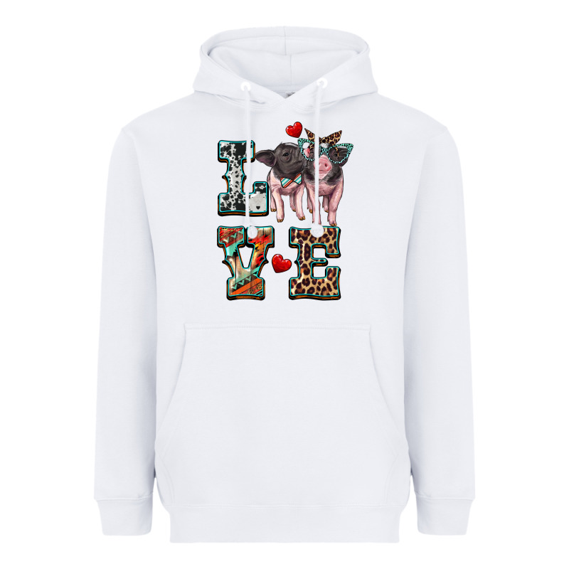 Love Baby Pigs Heavyweight Hoodie by Artiststas | Teevron