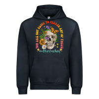 Navy not alive to please Urban Hoodie - LillyAllenDesigns