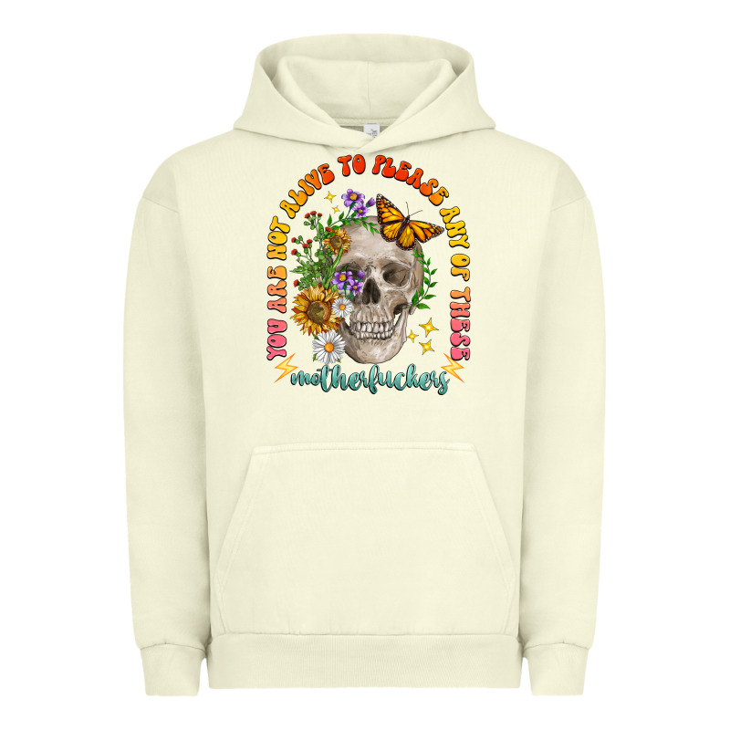 Not Alive To Please Urban Hoodie by LillyAllenDesigns | Teevron