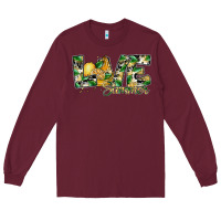 Burgundy love summer lemon Long Sleeve Tee - SublimationCraftShop