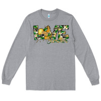 Heather Grey love summer lemon Long Sleeve Tee - SublimationCraftShop