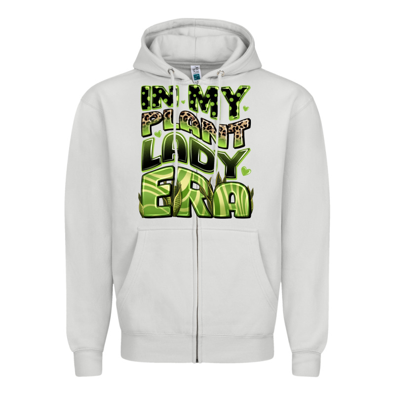 In My Plant Lady Era Zipper Hoodie by JahusDesignShop | Teevron