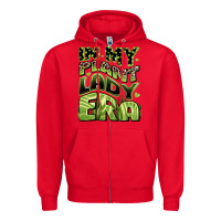 Red in my plant lady era Zipper Hoodie - JahusDesignShop