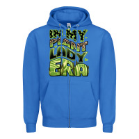 True Royal in my plant lady era Zipper Hoodie - JahusDesignShop