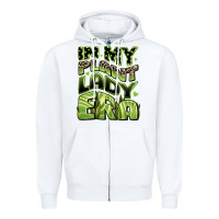 White in my plant lady era Zipper Hoodie - JahusDesignShop