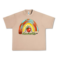 Burro teacher life with rainbow Urban Heavy Tee - texasbilliewilder