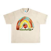 Sandshell teacher life with rainbow Urban Heavy Tee - texasbilliewilder
