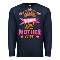 Navy world's best mother ever Premium Sweatshirt - Jasminsmagicworld