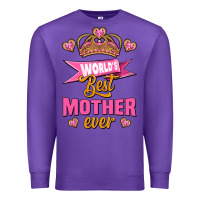 Purple world's best mother ever Premium Sweatshirt - Jasminsmagicworld