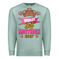 Seafoam world's best mother ever Premium Sweatshirt - Jasminsmagicworld