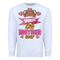 White world's best mother ever Premium Sweatshirt - Jasminsmagicworld