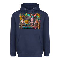 Navy just a girl who loves pigs Heavyweight Hoodie - Artiststas