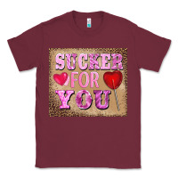 Burgundy valentine's day sucker for you Classic Tee - BarkalooDesign