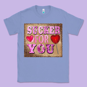 Valentine's Day Sucker For You Classic Tee Designed By Barkaloodesign