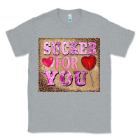 Heather Grey valentine's day sucker for you Classic Tee - BarkalooDesign