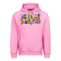 Fuchsia Pink autism gnomes Urban Hoodie - LillyAllenDesigns