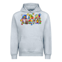 Heather Grey autism gnomes Urban Hoodie - LillyAllenDesigns