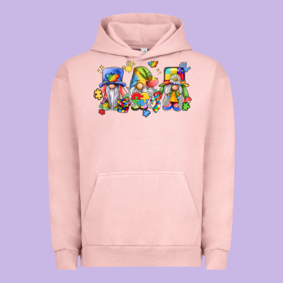Autism Gnomes Urban Hoodie Designed By Lillyallendesigns