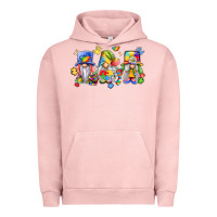Pigment Salmon autism gnomes Urban Hoodie - LillyAllenDesigns