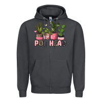 Smoke pot head plants Zipper Hoodie - JahusDesignShop