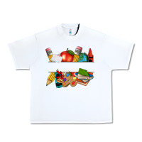 White teacher name frame custom Urban Heavy Tee - texasbilliewilder
