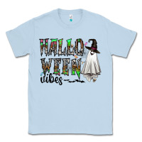 Dusty Blue halloween vibes Classic Tee - CowhideDigitalArt