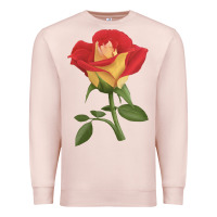 Pale Pink Ketchup And Mustard Rose Premium Sweatshirt - LillyAllenDesigns