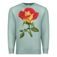 Seafoam Ketchup And Mustard Rose Premium Sweatshirt - LillyAllenDesigns