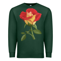 Sports Green Ketchup And Mustard Rose Premium Sweatshirt - LillyAllenDesigns