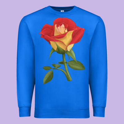 Ketchup And Mustard Rose Premium Sweatshirt Designed By Lillyallendesigns