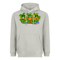 Moon Dust st patricks day gnomes shamrock gold rainbow Heavyweight Hoodie - Artiststas