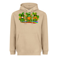 Mushroom st patricks day gnomes shamrock gold rainbow Heavyweight Hoodie - Artiststas