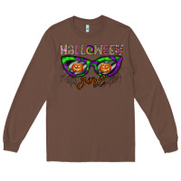 Chestnut halloween girl Long Sleeve Tee - CowhideDigitalArt