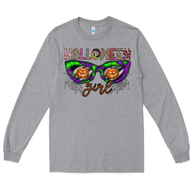 Halloween Girl Long Sleeve Tee by CowhideDigitalArt | Teevron