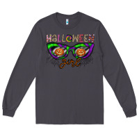 Smoke halloween girl Long Sleeve Tee - CowhideDigitalArt