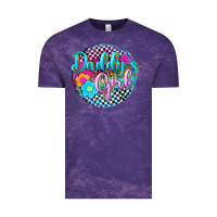 Cloud Purple daddy's girl Vintage Tee - Zillion Design Studio