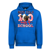 Cobalt holy cow 100 days of school Urban Hoodie - LillyAllenDesigns