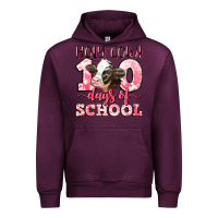 Mauve Wine holy cow 100 days of school Urban Hoodie - LillyAllenDesigns
