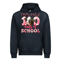 Navy holy cow 100 days of school Urban Hoodie - LillyAllenDesigns