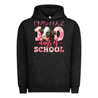 Pigment Black holy cow 100 days of school Urban Hoodie - LillyAllenDesigns