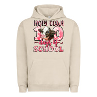 Pigment French Oak holy cow 100 days of school Urban Hoodie - LillyAllenDesigns