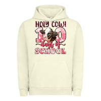 Pigment Pistachio holy cow 100 days of school Urban Hoodie - LillyAllenDesigns