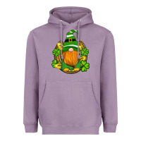 Lavender st patricks day gnomes horseshoe shamrock gold Heavyweight Hoodie - Artiststas