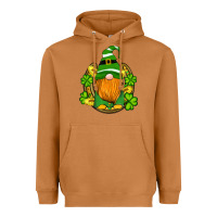 Meerkat st patricks day gnomes horseshoe shamrock gold Heavyweight Hoodie - Artiststas